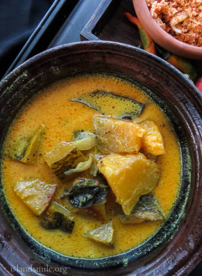 Pumpkin Curry(Sri Lankan, vegetarian) | Island smile