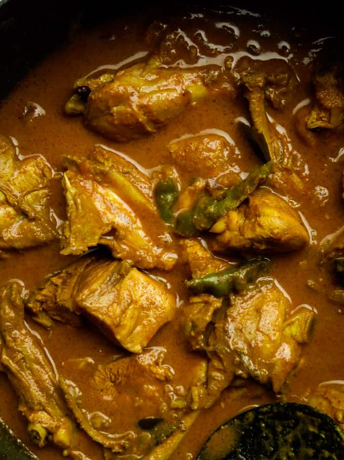 Spicy Srilankan Chicken Coconut Milk Curry