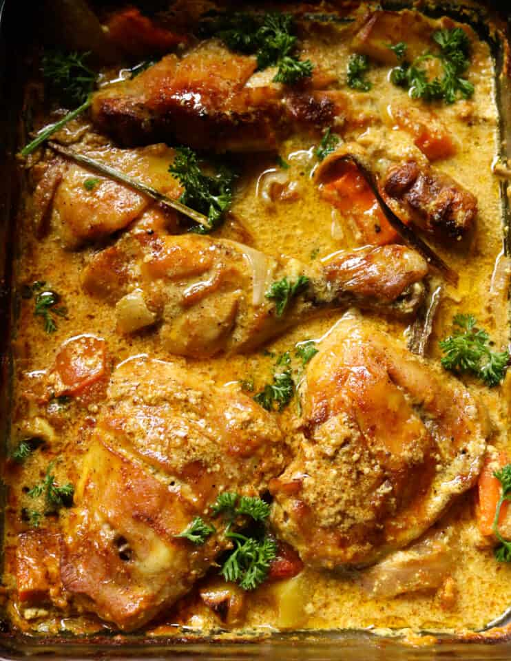 Baked chicken curry with lemongrass | ISLAND SMILE
