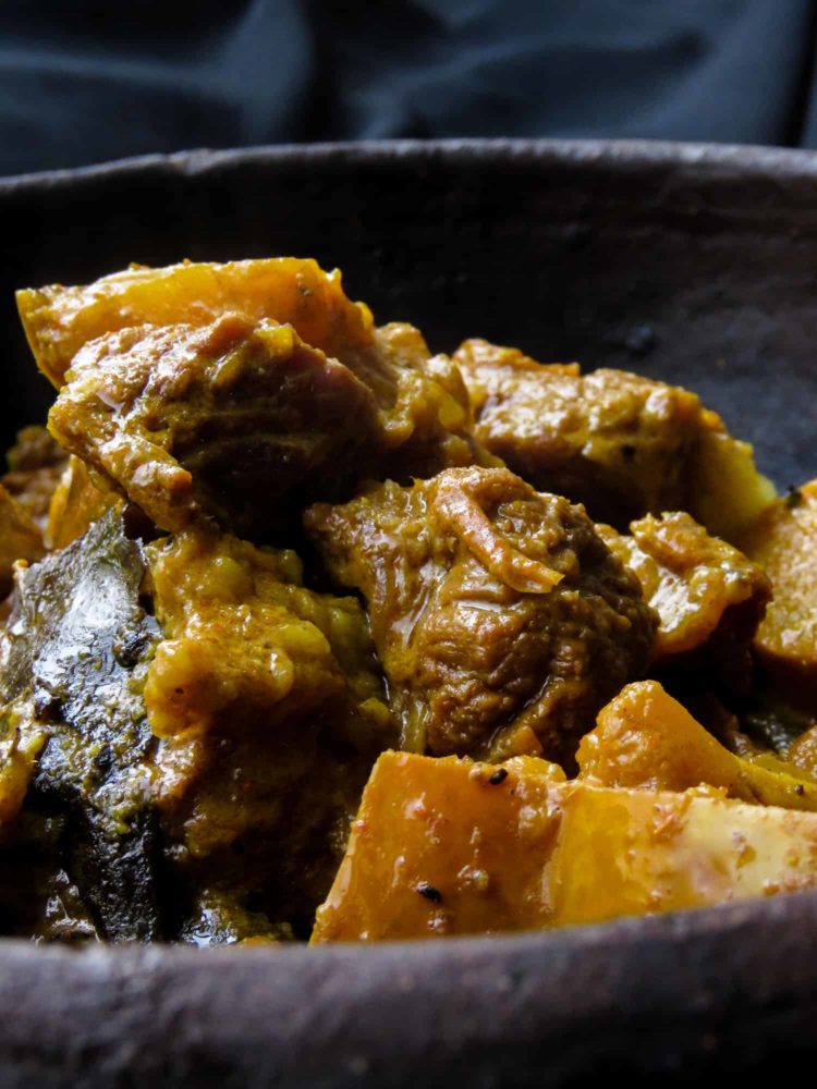 Easy beef-pumpkin curry(Sri Lankan, one-pot). | ISLAND SMILE