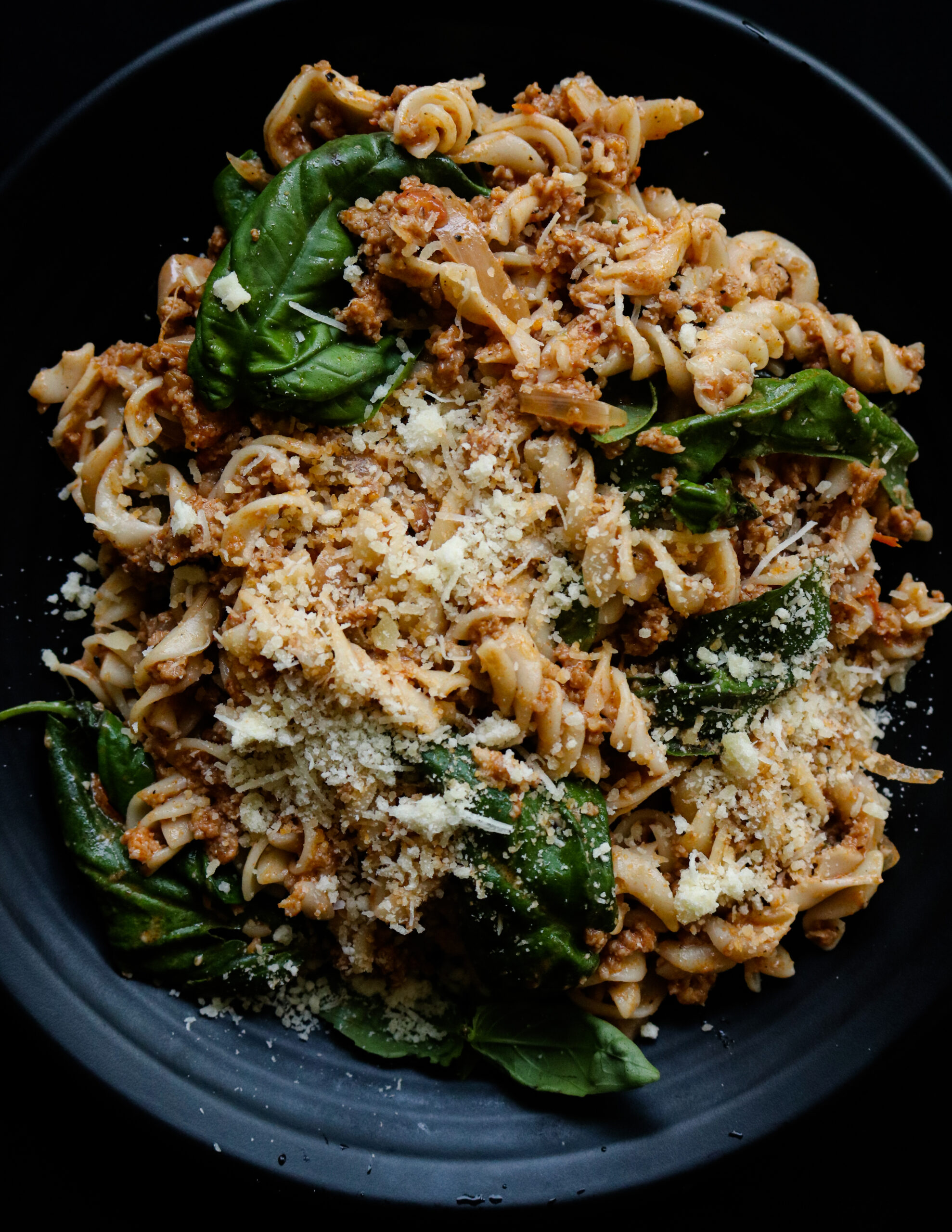 Spicy ground beef pasta. | ISLAND SMILE