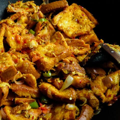 A quick breakfast or a midnight snack here's an easy bread kottu recipe you can make within 30 minutes. all you need is bread and some leftover curries to dish out this one-pot meal.