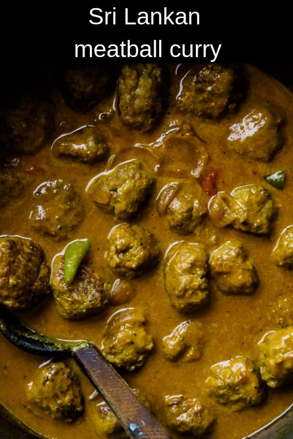 Sri Lankan beef meatball curry. | ISLAND SMILE