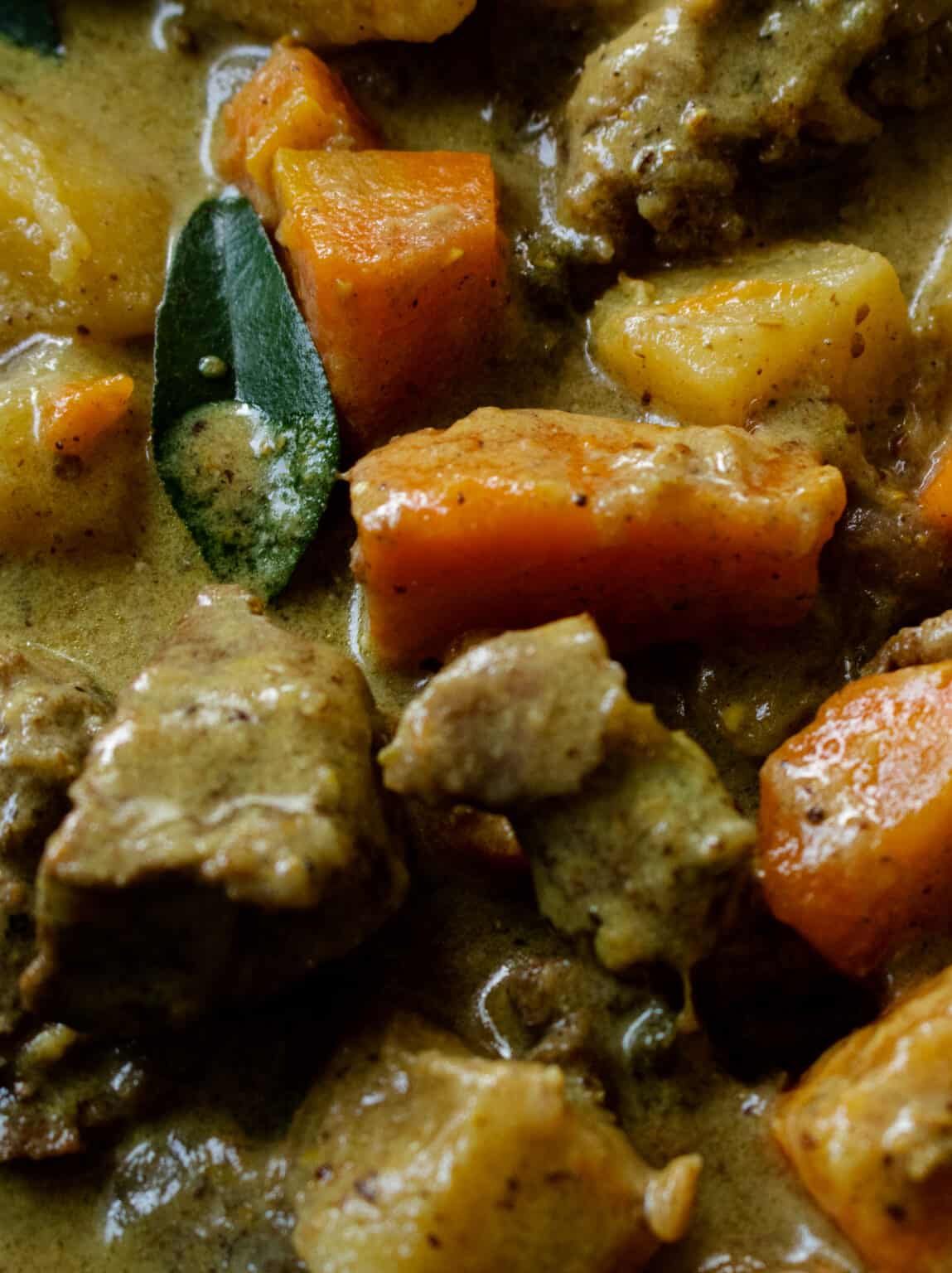 Coconut Curry Beef Stew With Carrots And Potatoes Island Smile