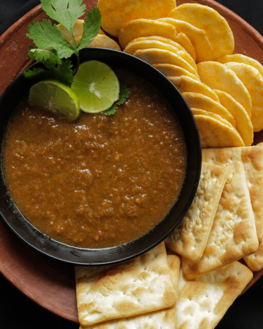 Fresh tomato salsa. | ISLAND SMILE