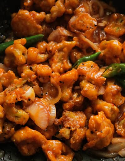 CAULIFLOWER MANCHURIAN(chilli cauliflower) | ISLAND SMILE