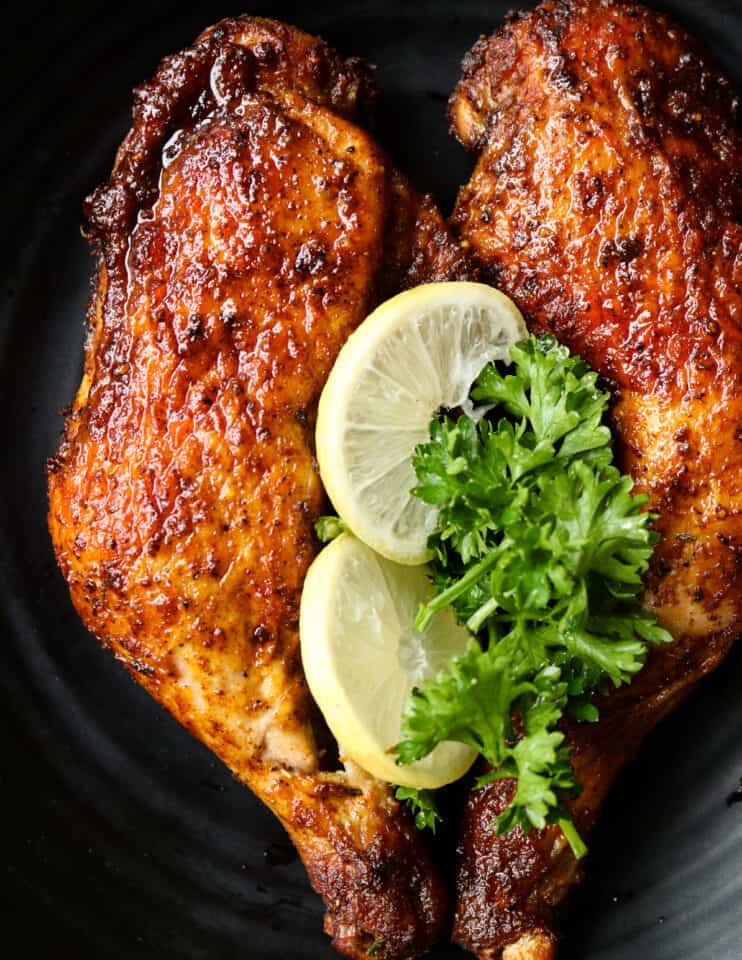 AIR FRYER CHICKEN LEG QUARTERS. | ISLAND SMILE