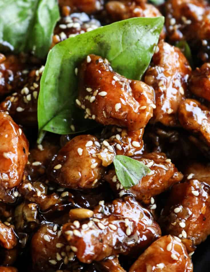 Easy sesame chicken recipe. | ISLAND SMILE