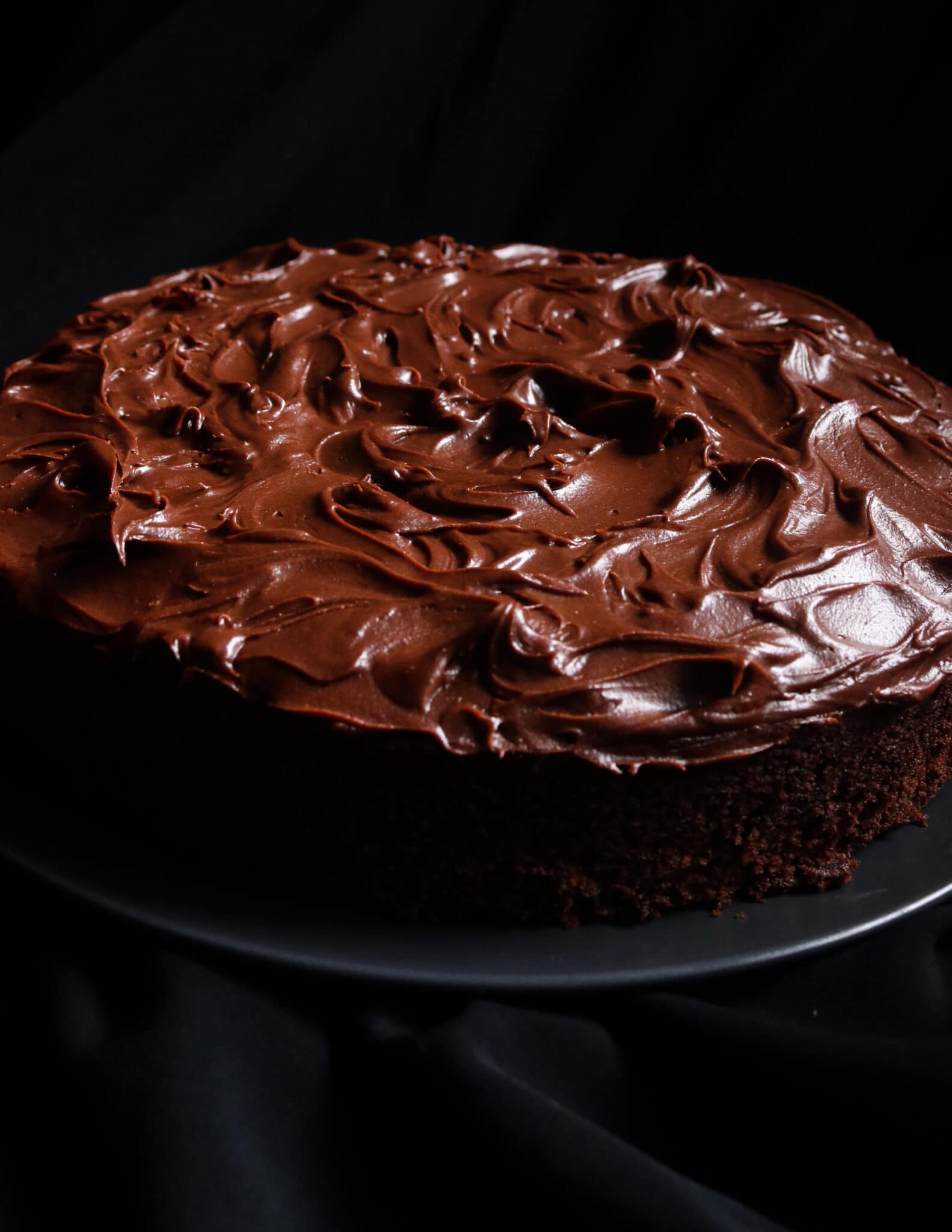 single-layer-chocolate-cake-9-inch-cake-island-smile