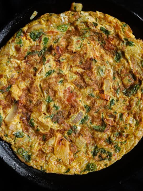 indian masala omelette